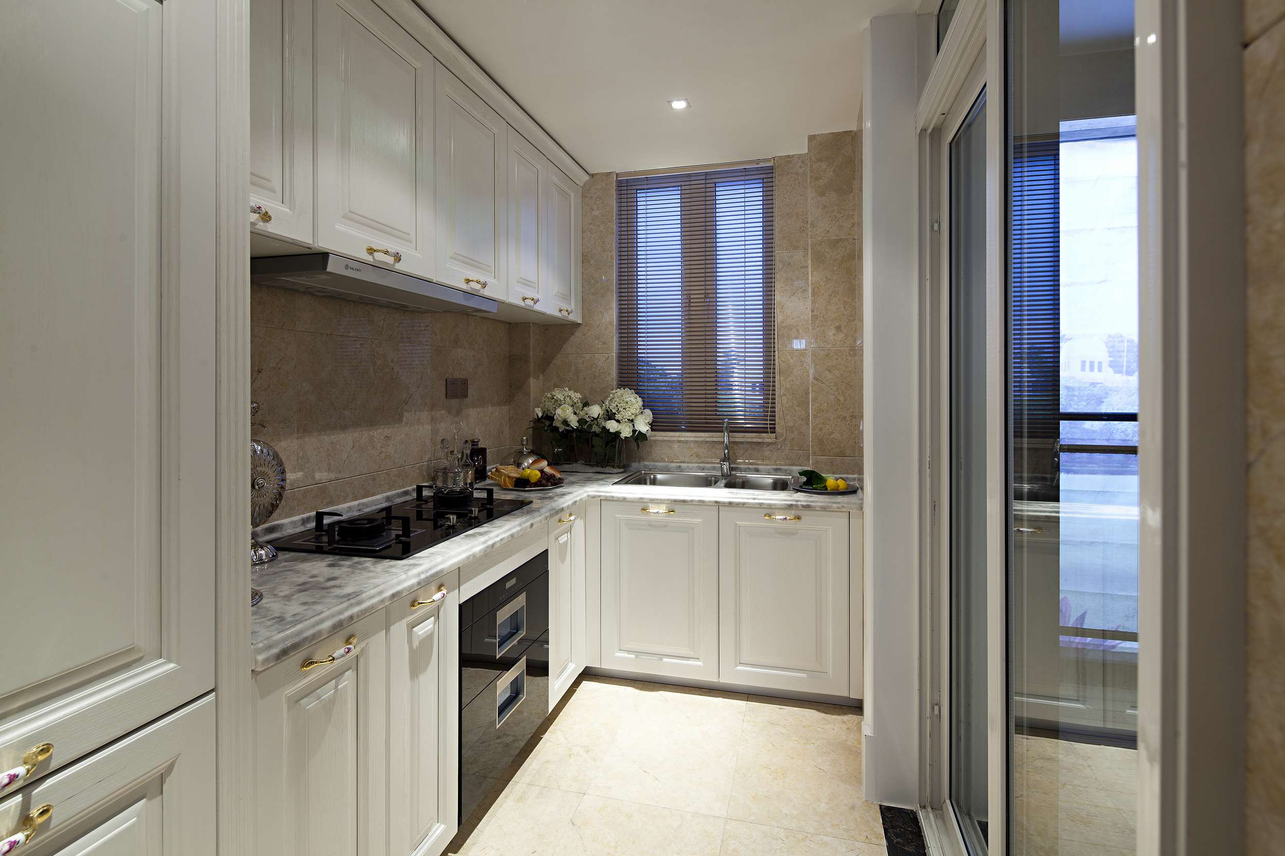 12平米厨房田园风格设计攻略效果图