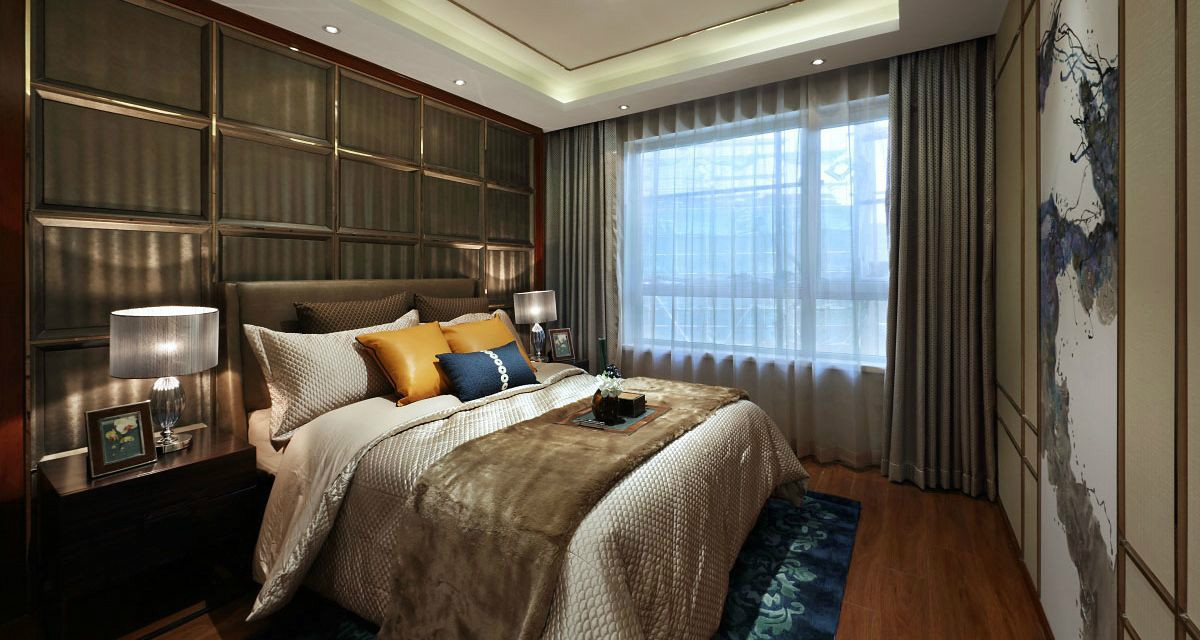 现代风格12平米卧室设计装修效果图欣赏