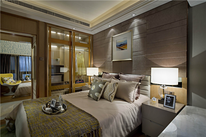 现代风格12平米卧室设计装修效果图欣赏