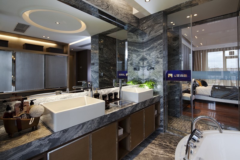 古典风格洗手间室内设计装修效果图