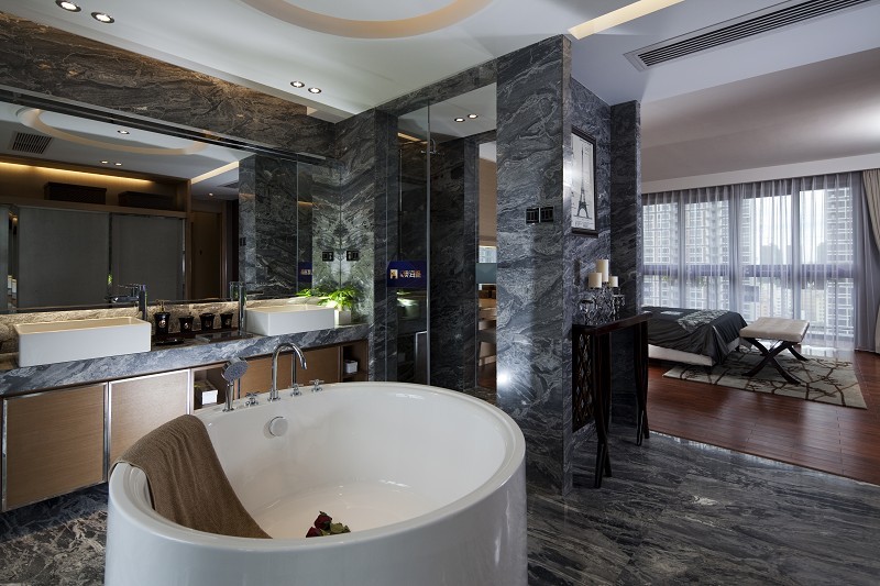 古典风格洗手间室内设计装修效果图