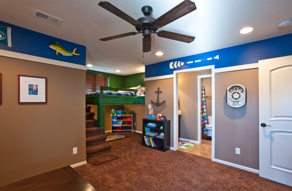 小户型12平米儿童房设计图