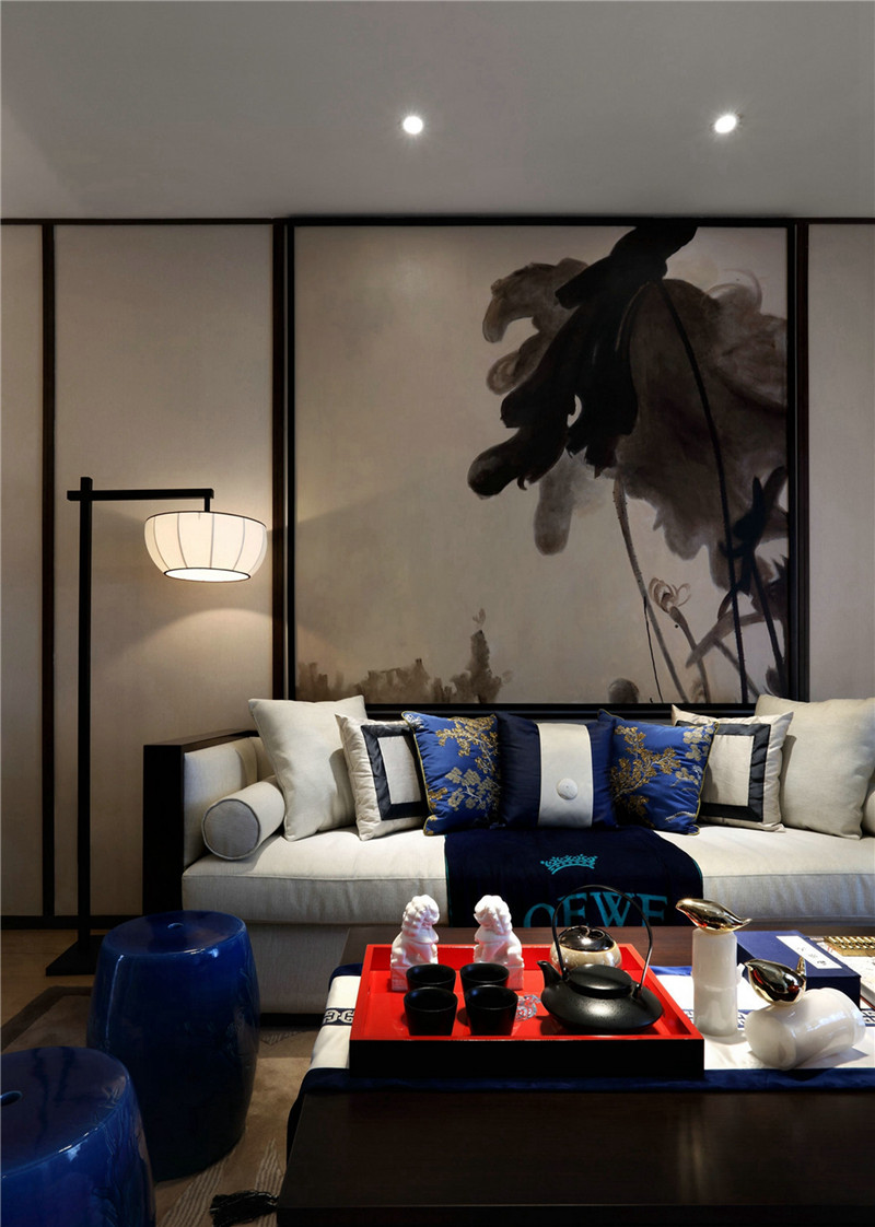 东南亚风格设计昆明领秀知识城装修效果图