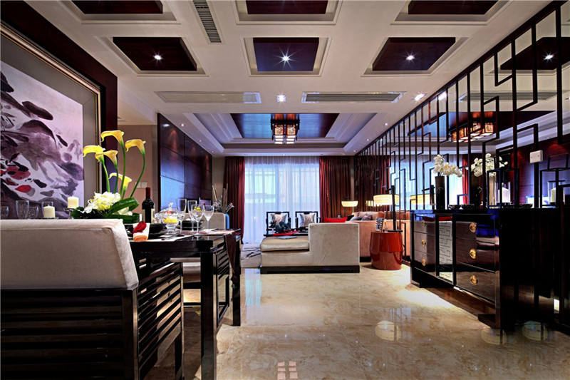 东南亚风格设计黄石宏维星都装修效果图