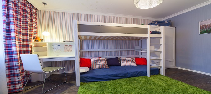 儿童房灯光布置