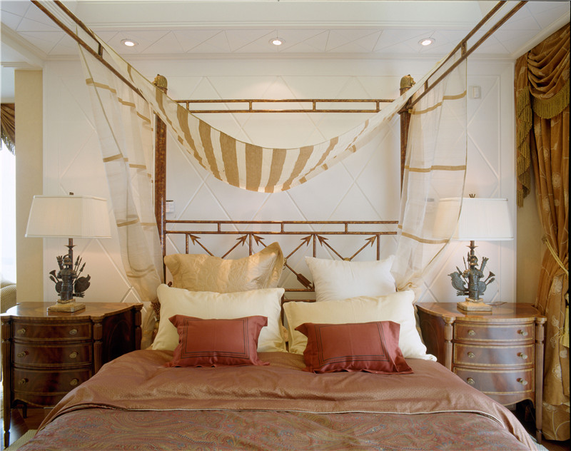 简欧风格常州路劲城市印象115平米装修效果图