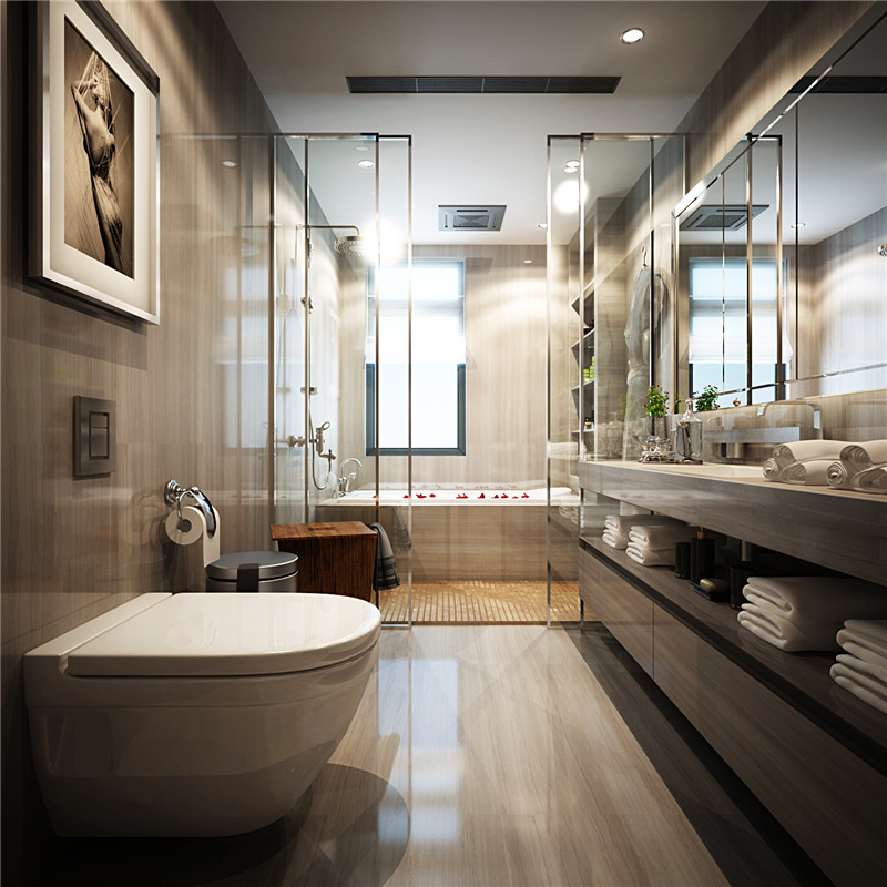 简欧风格设计成都香澜半岛131平米装修效果图