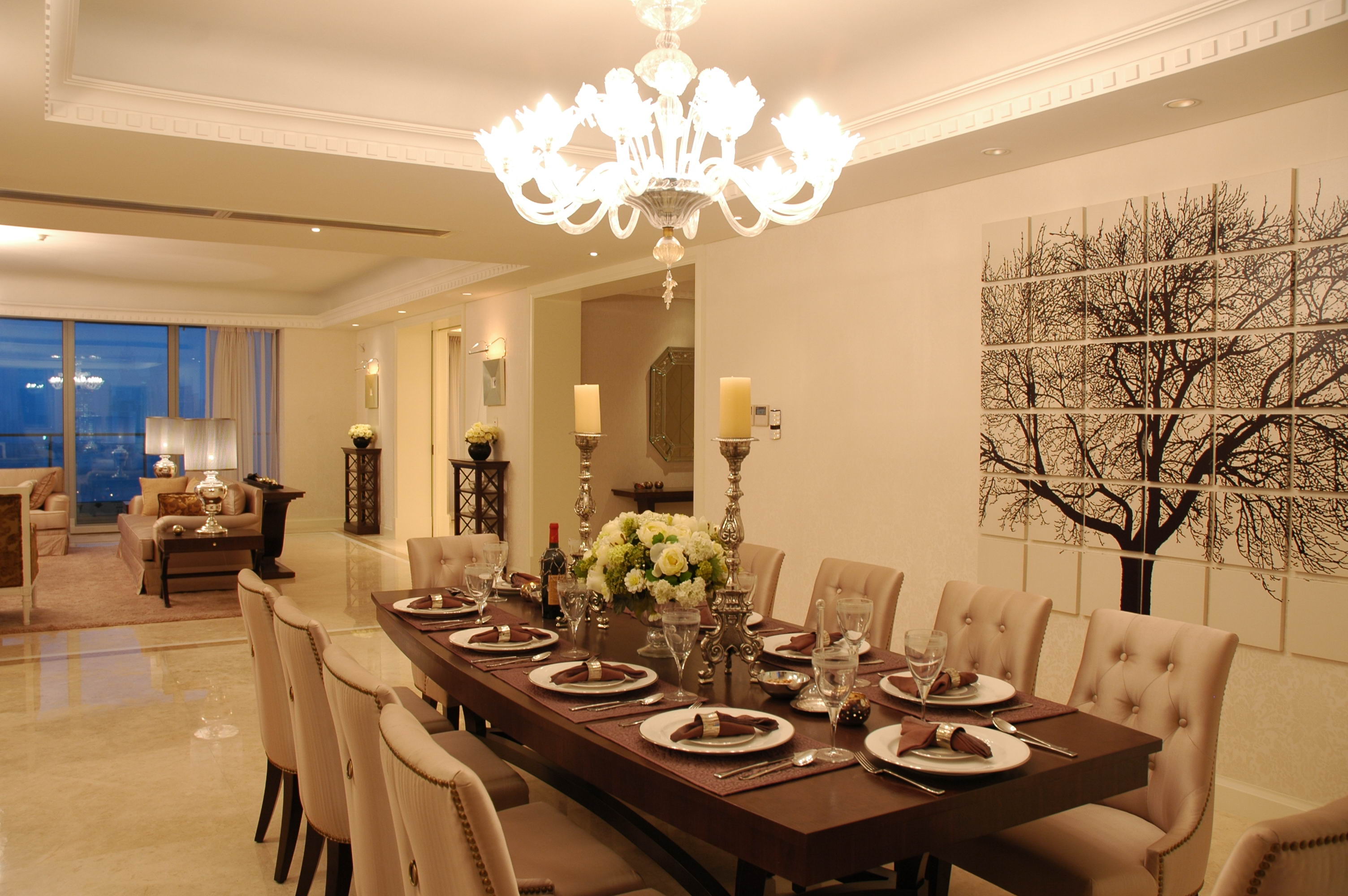 简欧风格设计132平米装修效果图