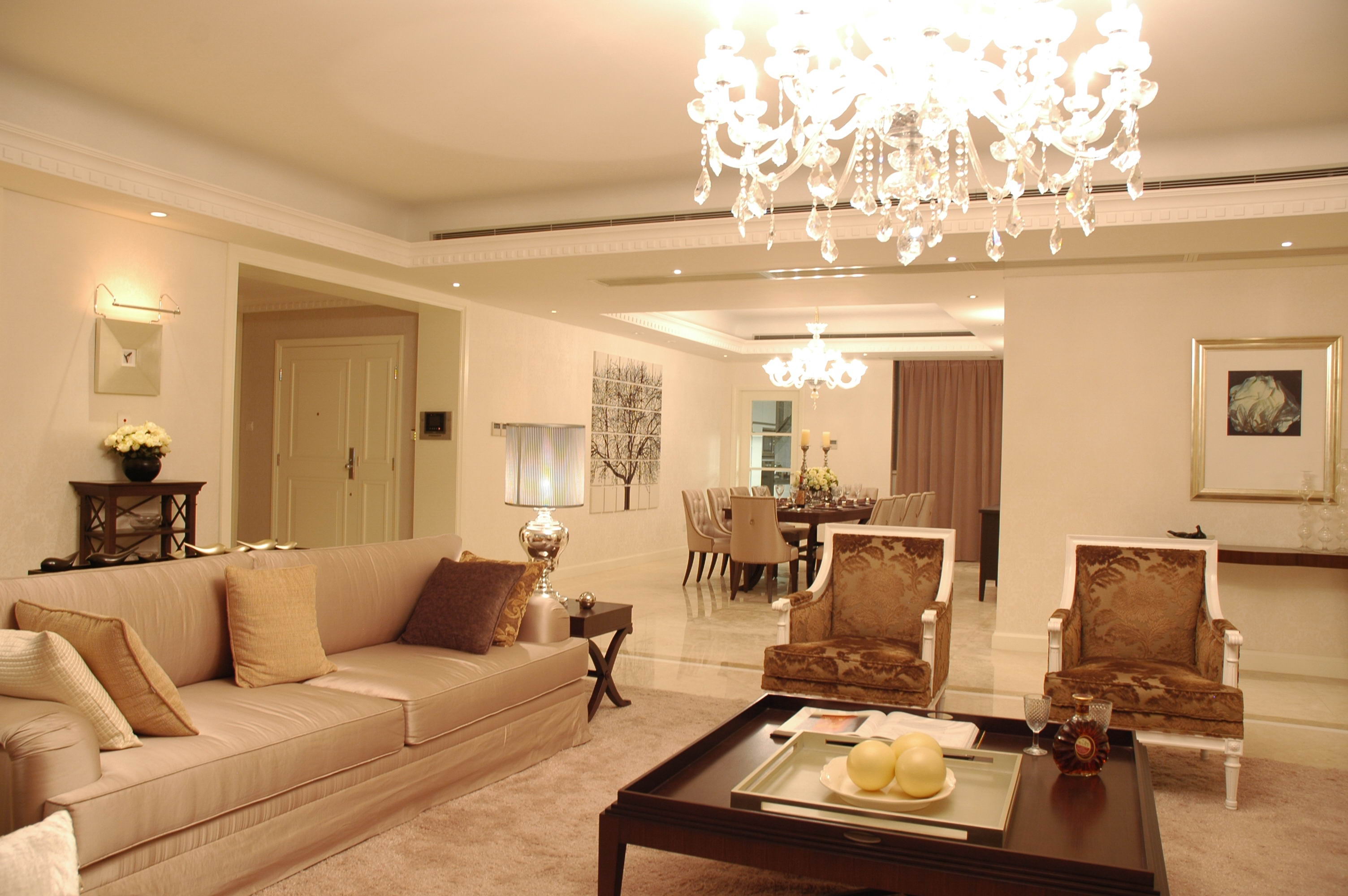 简欧风格设计132平米装修效果图