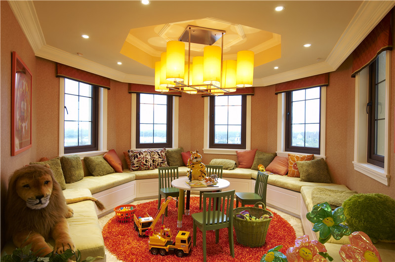 简欧风格设计大理清逸家园224平米装修效果图