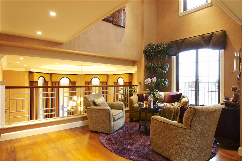 简欧风格设计大理清逸家园224平米装修效果图