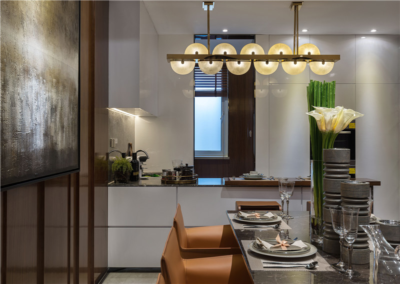 现代简约风格设计东莞黄金花园142平米装修效果图