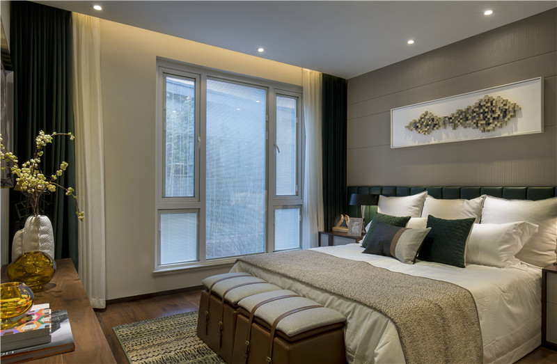 现代简约风格设计东莞黄金花园142平米装修效果图