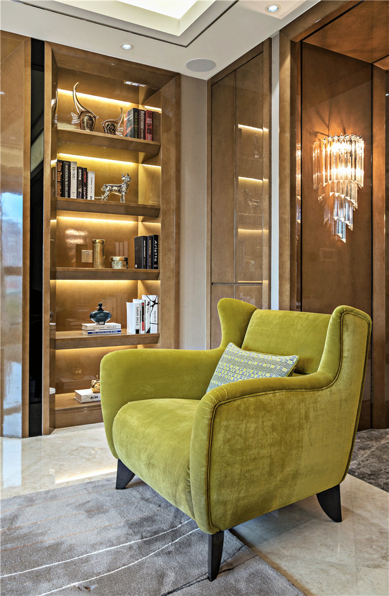 现代简约风格设计佛山保利西雅图124平米装修效果图