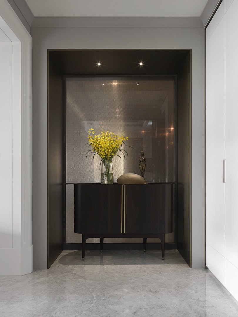 现代简约风格设计福州皇庭丹郡187平米装修效果图