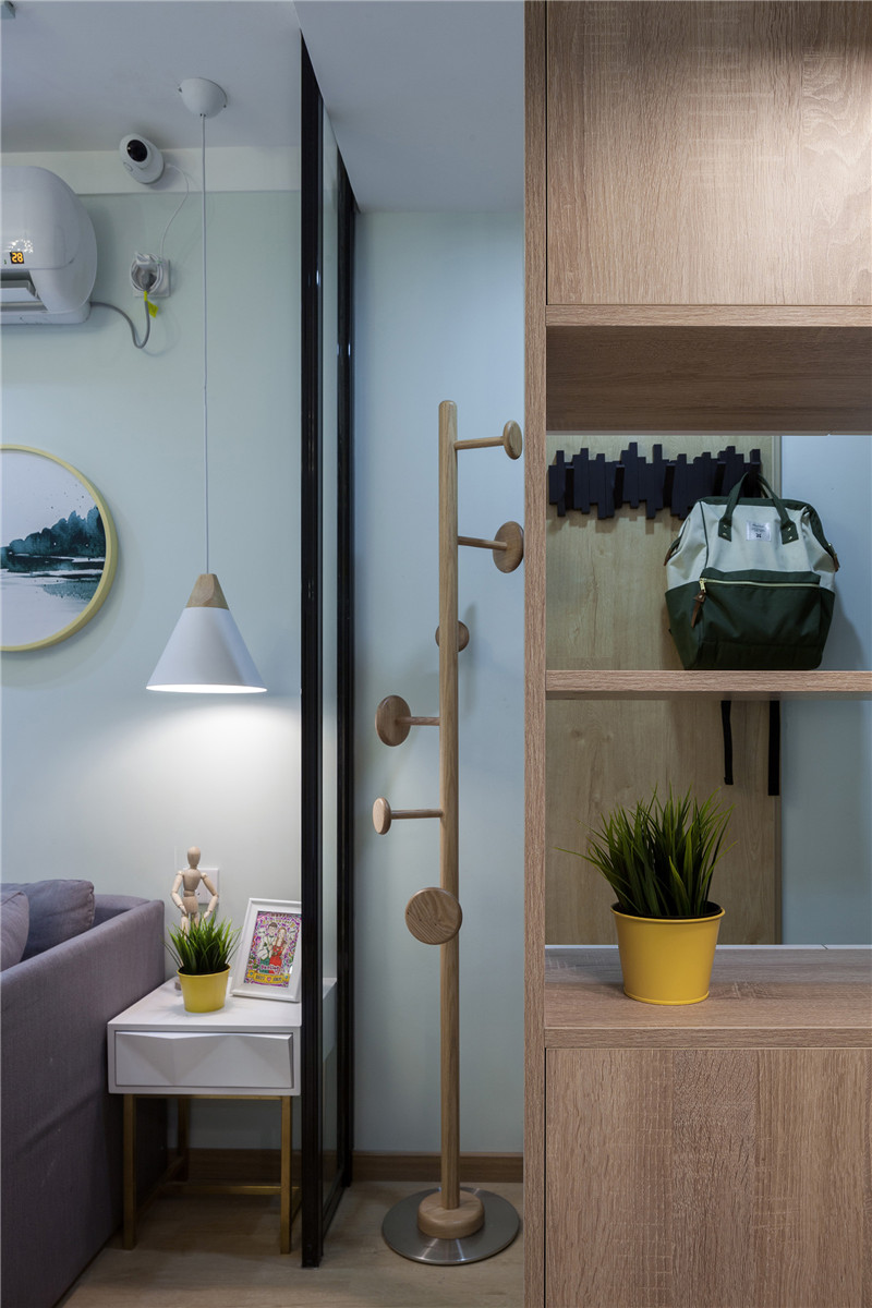 北欧风格设计贵港港宝廊景园88平米装修效果图