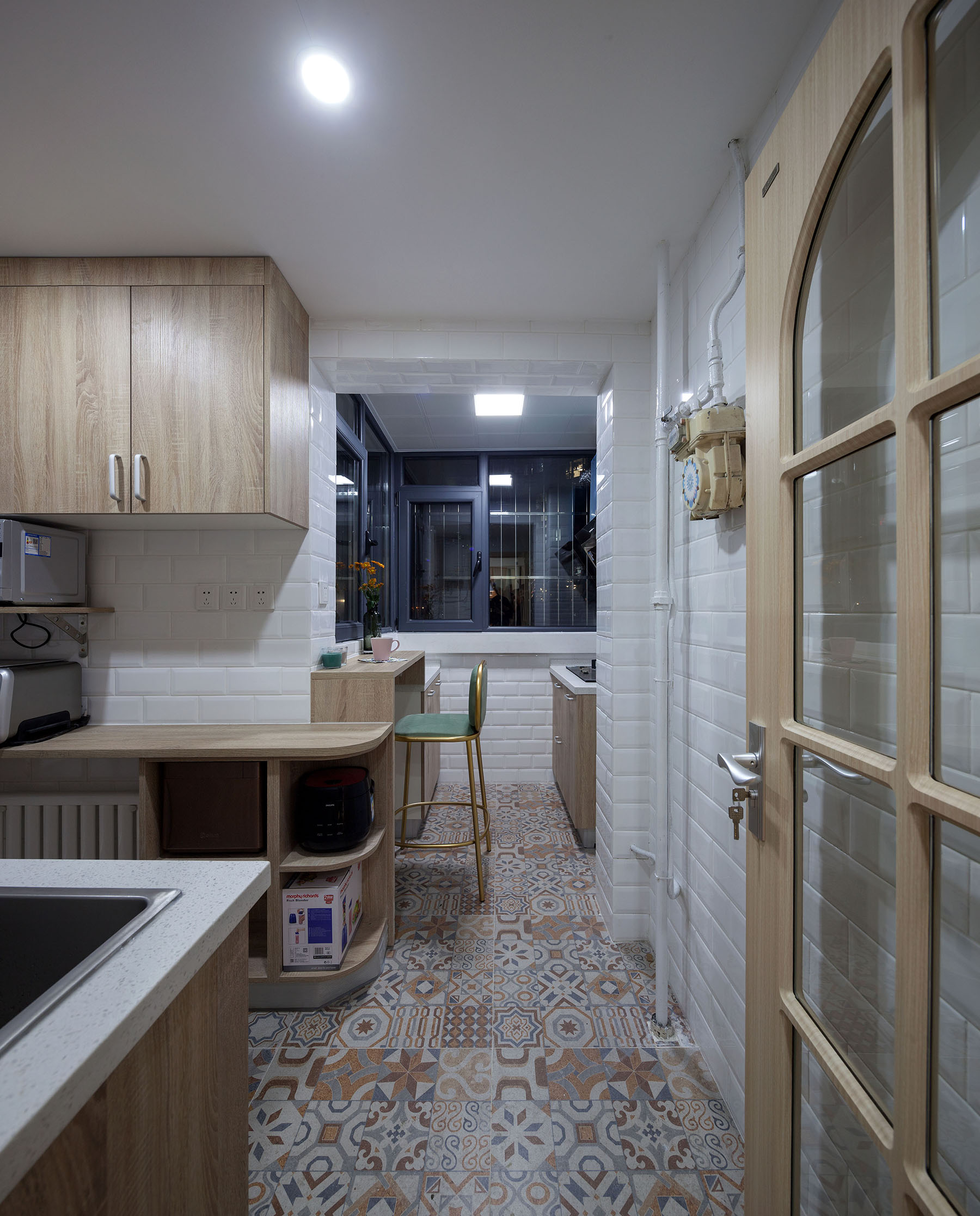 北欧风格设计贵港港宝廊景园88平米装修效果图