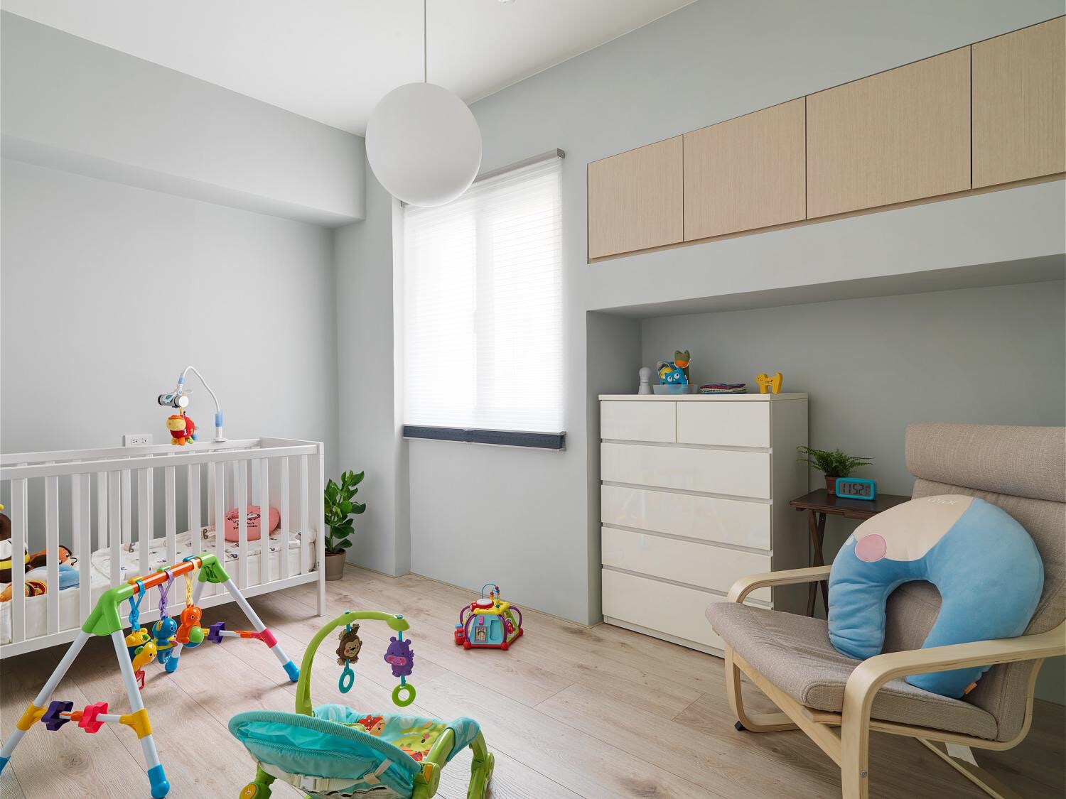 北欧风格设计69平米装修效果图