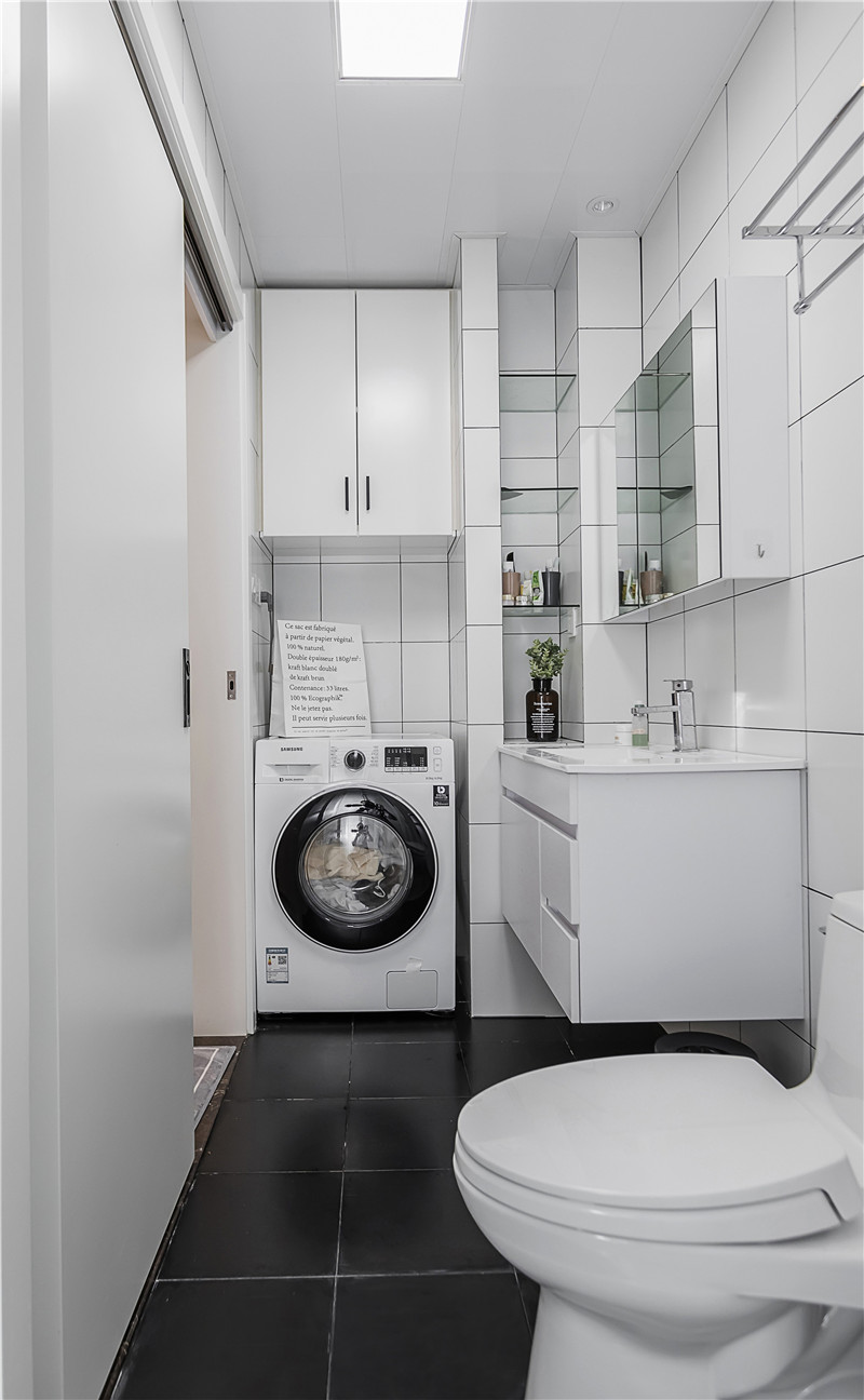 北欧风格设计杭州青城山语间91平米装修效果图