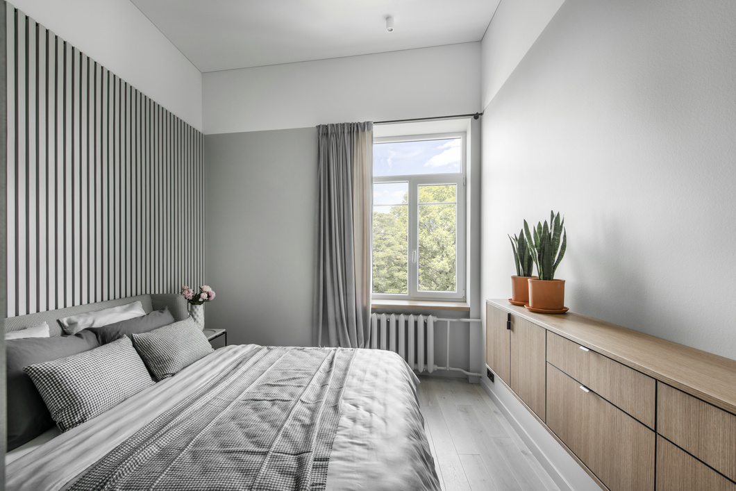 北欧风格设计杭州和顺风尚蓝湾97平米装修效果图