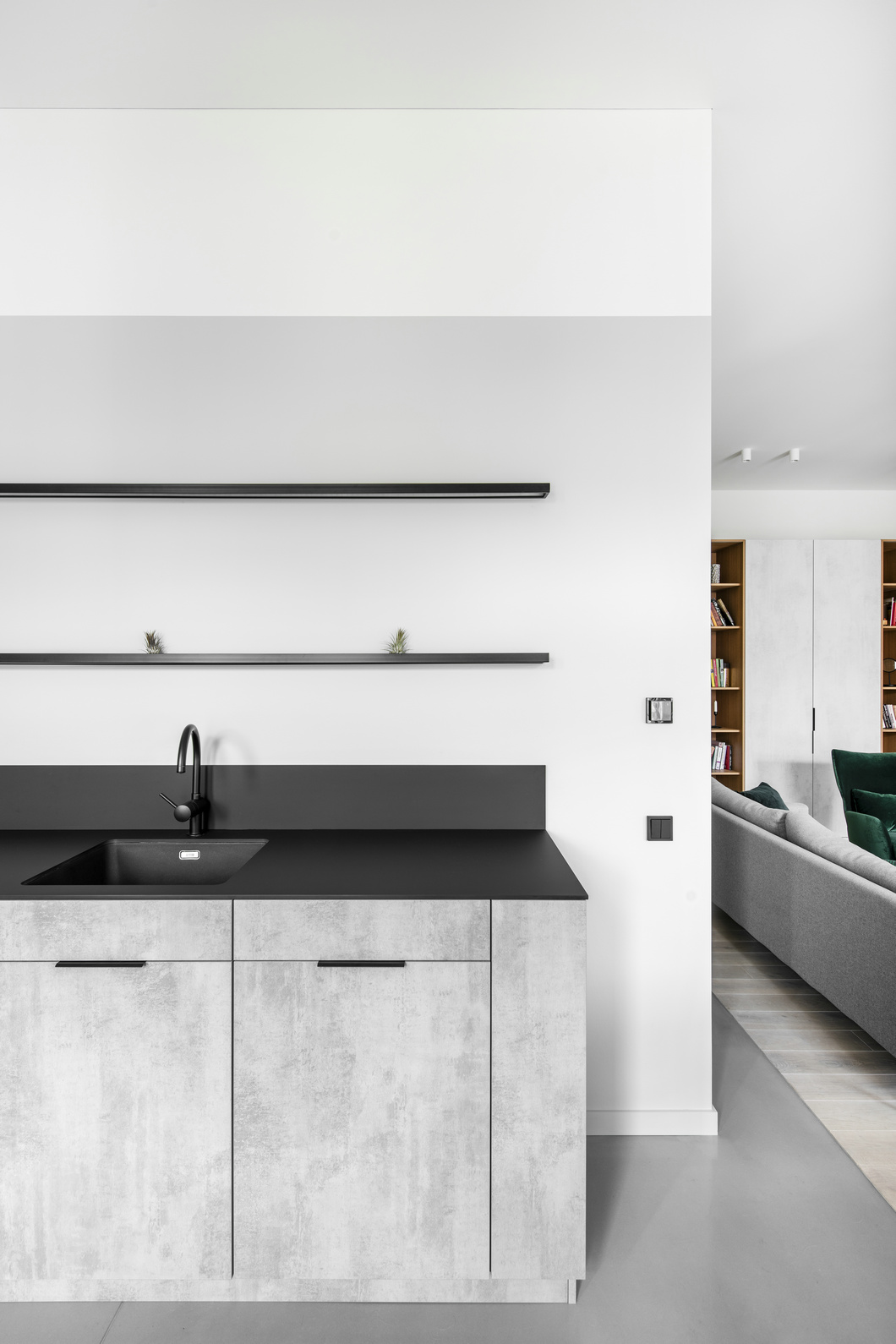 北欧风格设计杭州和顺风尚蓝湾97平米装修效果图