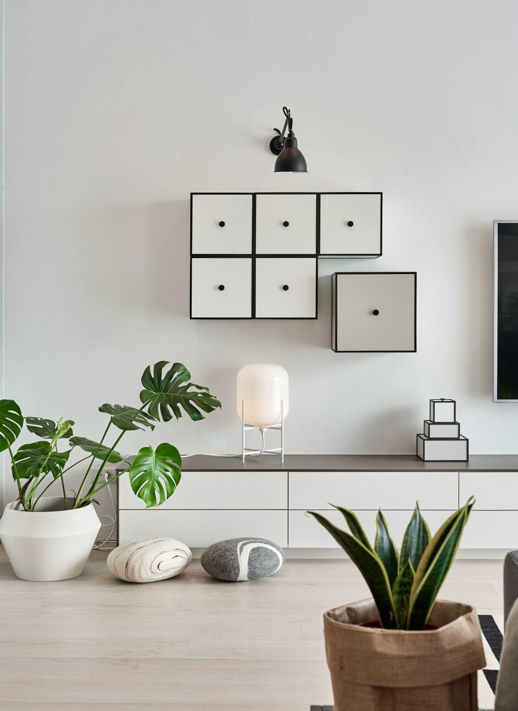 北欧风格设计101平米装修效果图