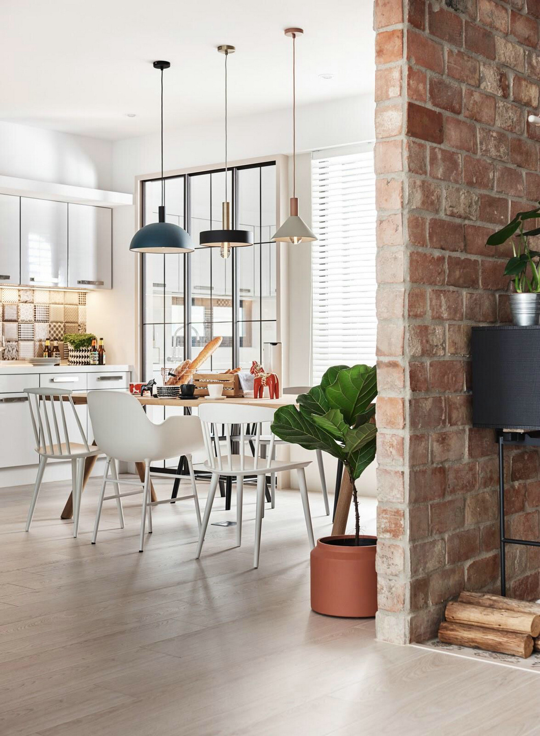 北欧风格设计101平米装修效果图