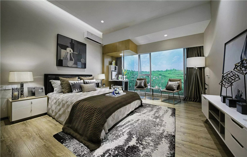 简约风格设计惠州翠堤尚园66平米装修效果图