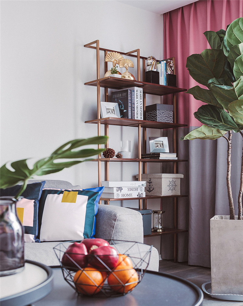 简约风格设计济南黄金时代85平米装修效果图