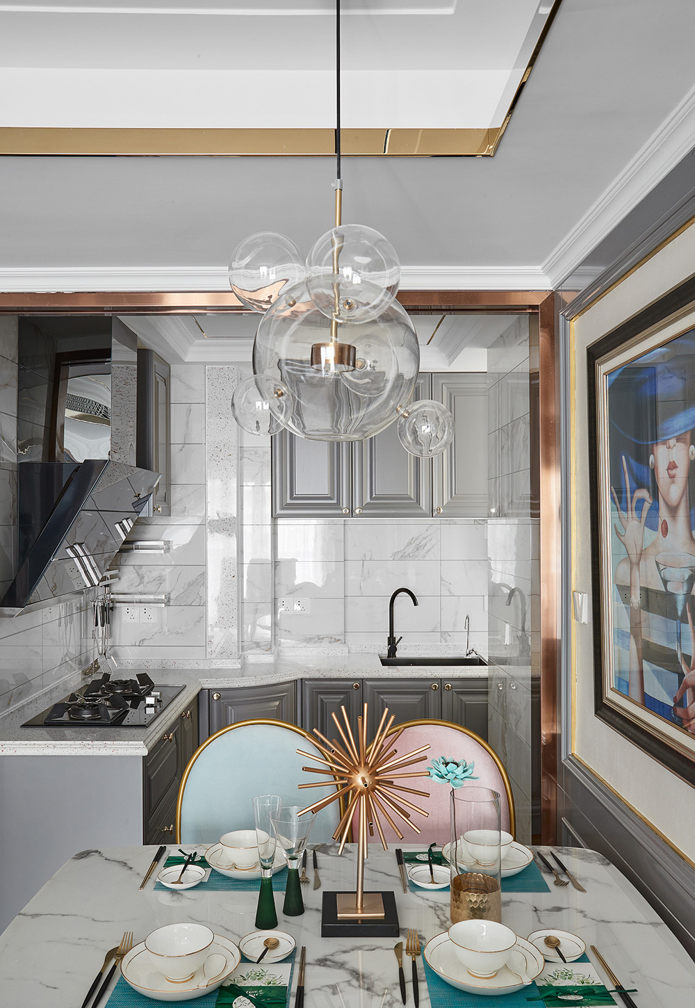 简约风格设计嘉兴嘉德花苑69平米装修效果图