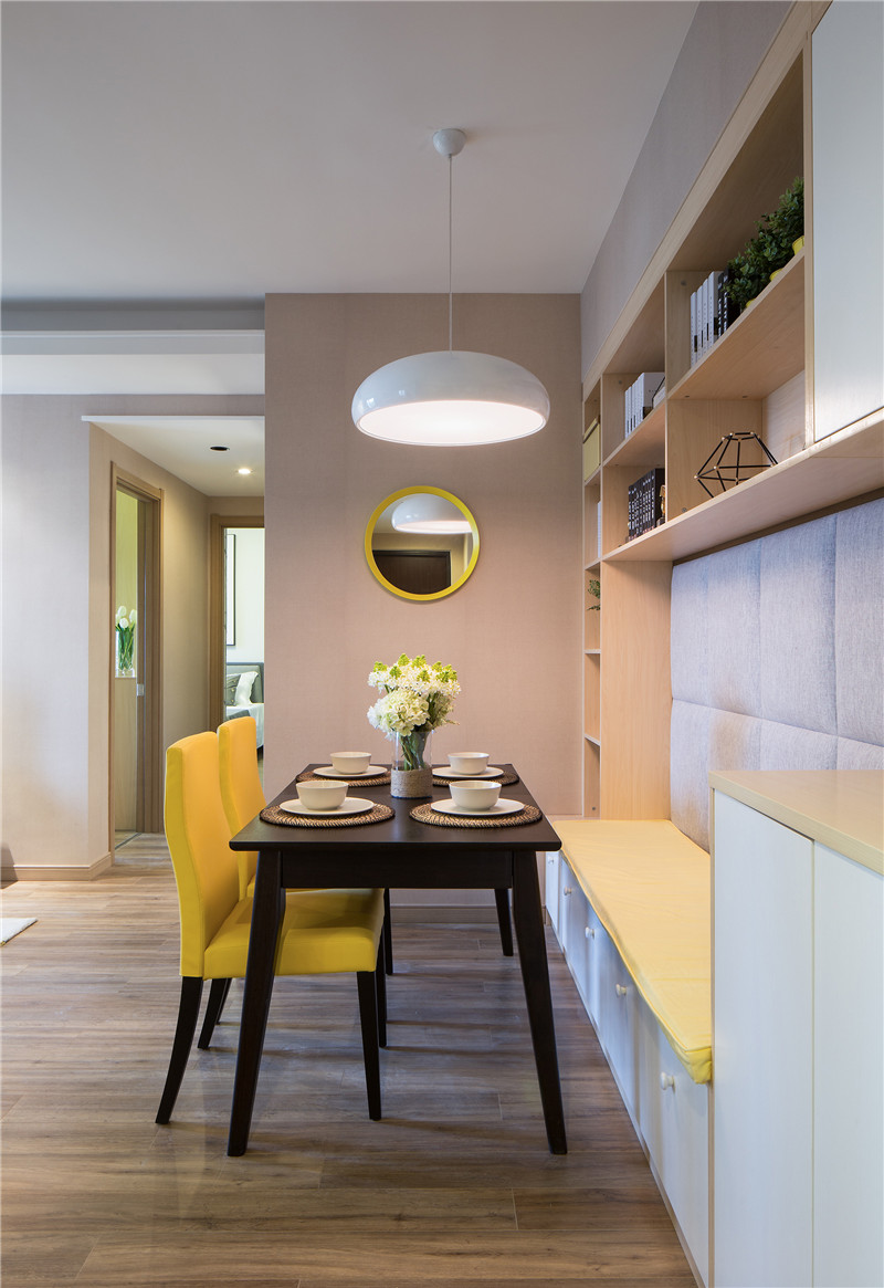 简约风格设计嘉兴云洲苑63平米装修效果图