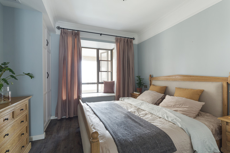 美式复古风格昆明名宅东辰苑160平米装修效果图