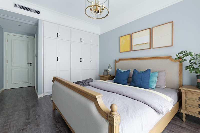 美式复古风格昆明名宅东辰苑160平米装修效果图