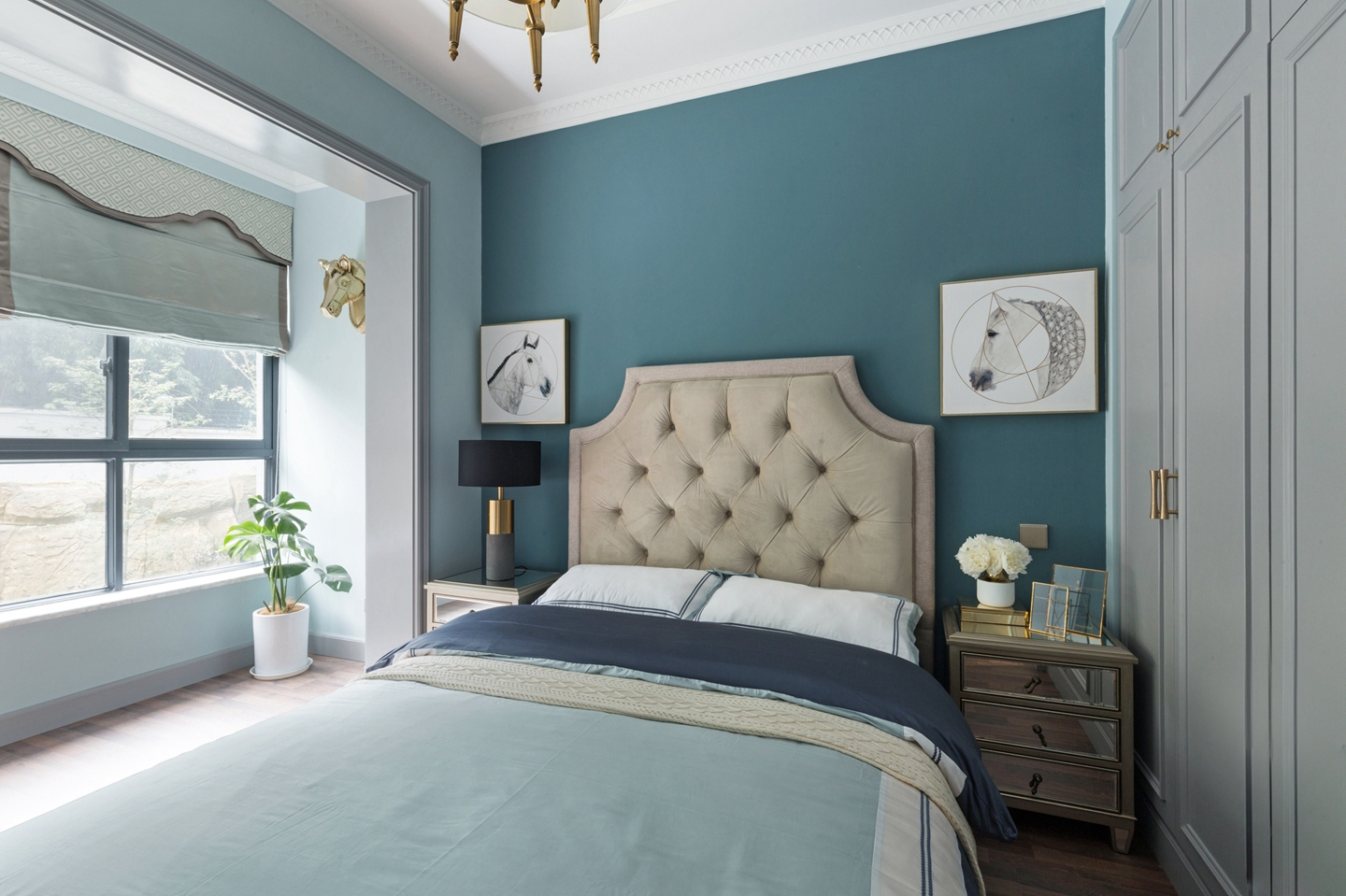 美式风格设计兰州盛世凯旋宫143平米装修效果图