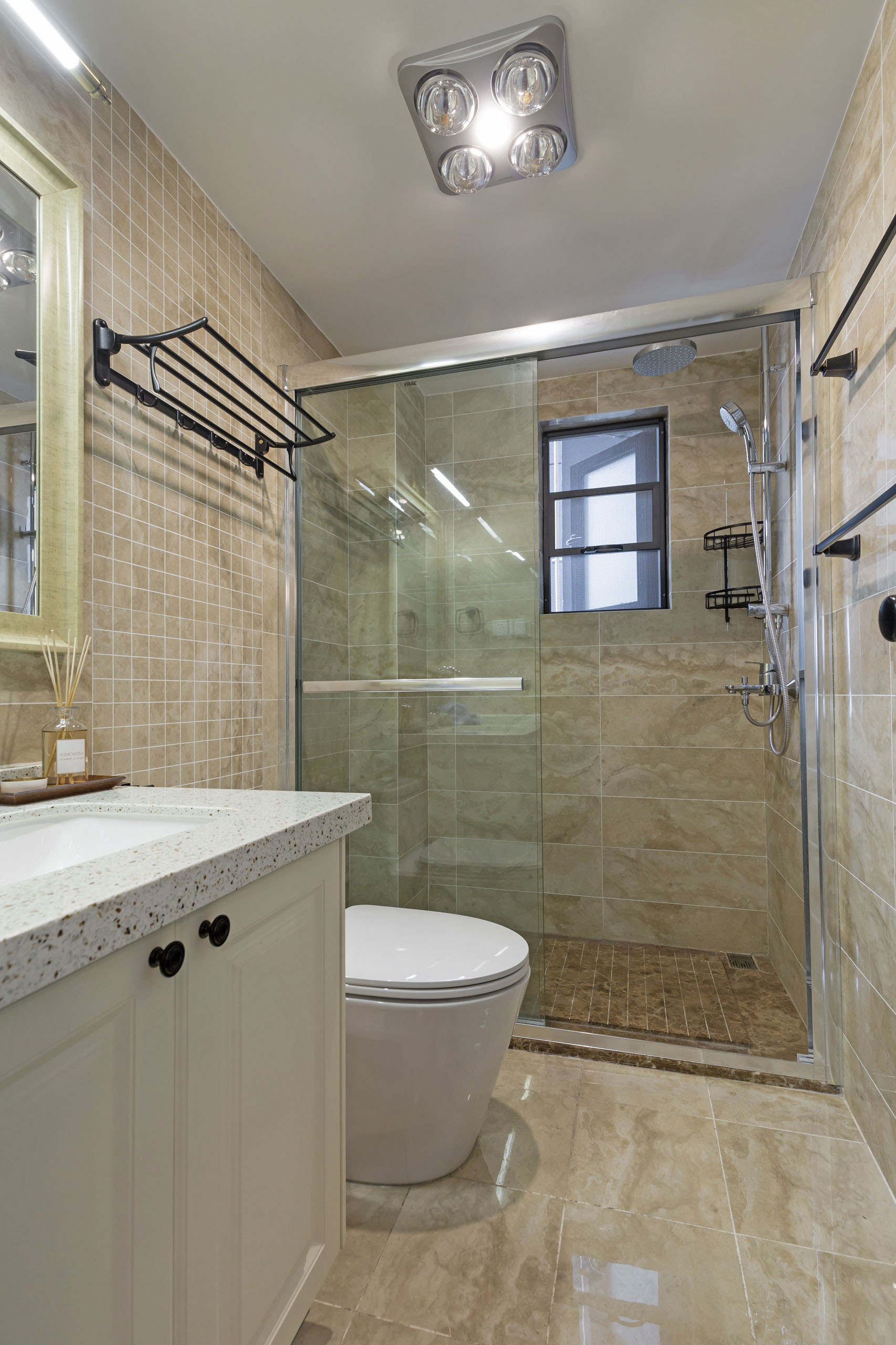 美式风格设计兰州明珠家园134平米装修效果图