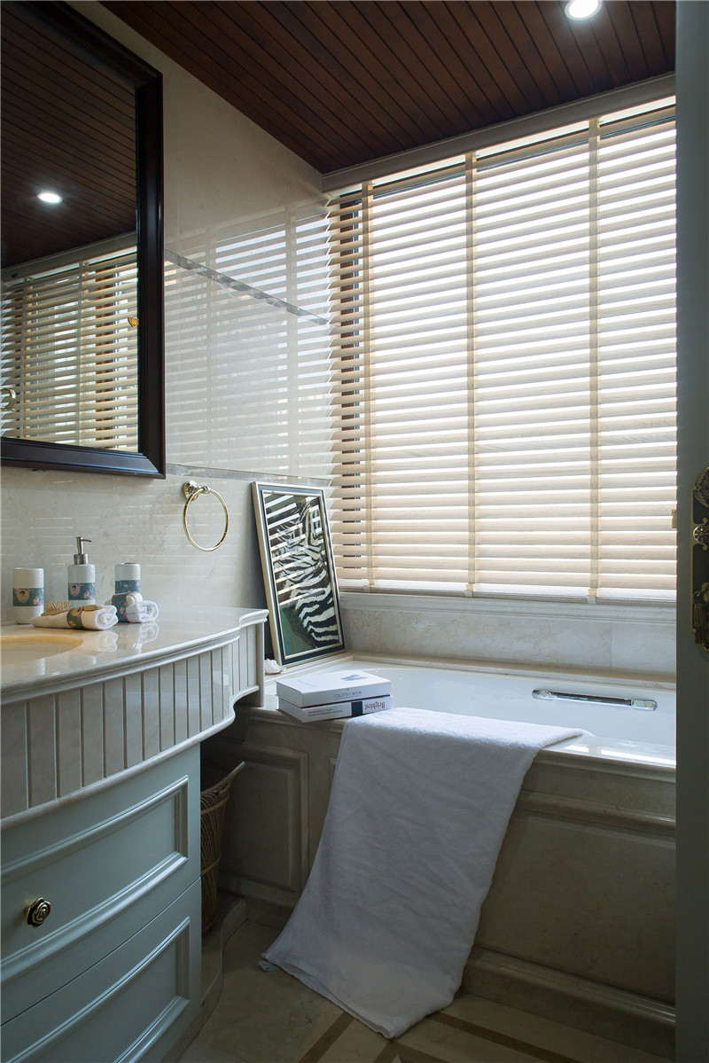 美式风格设计140平米装修效果图