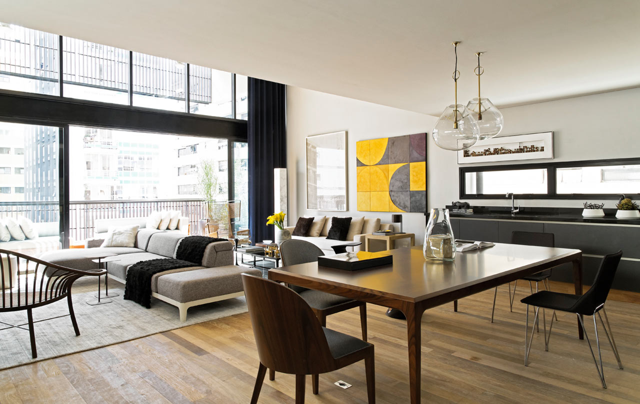 现代风格设计141平米loft装修效果图