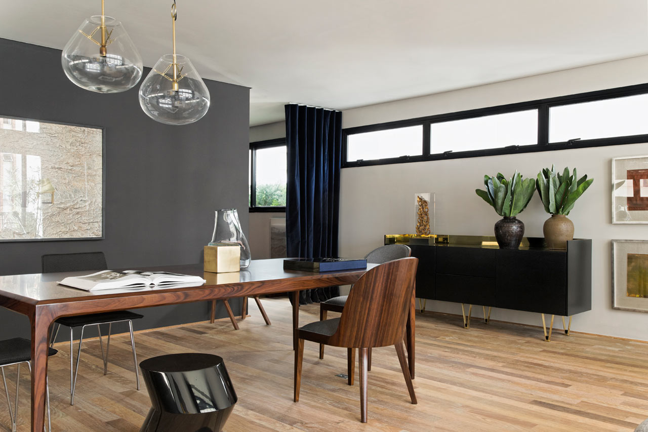 现代风格设计141平米loft装修效果图