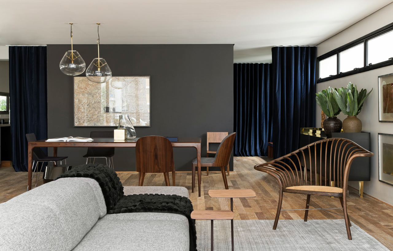 现代风格设计141平米loft装修效果图