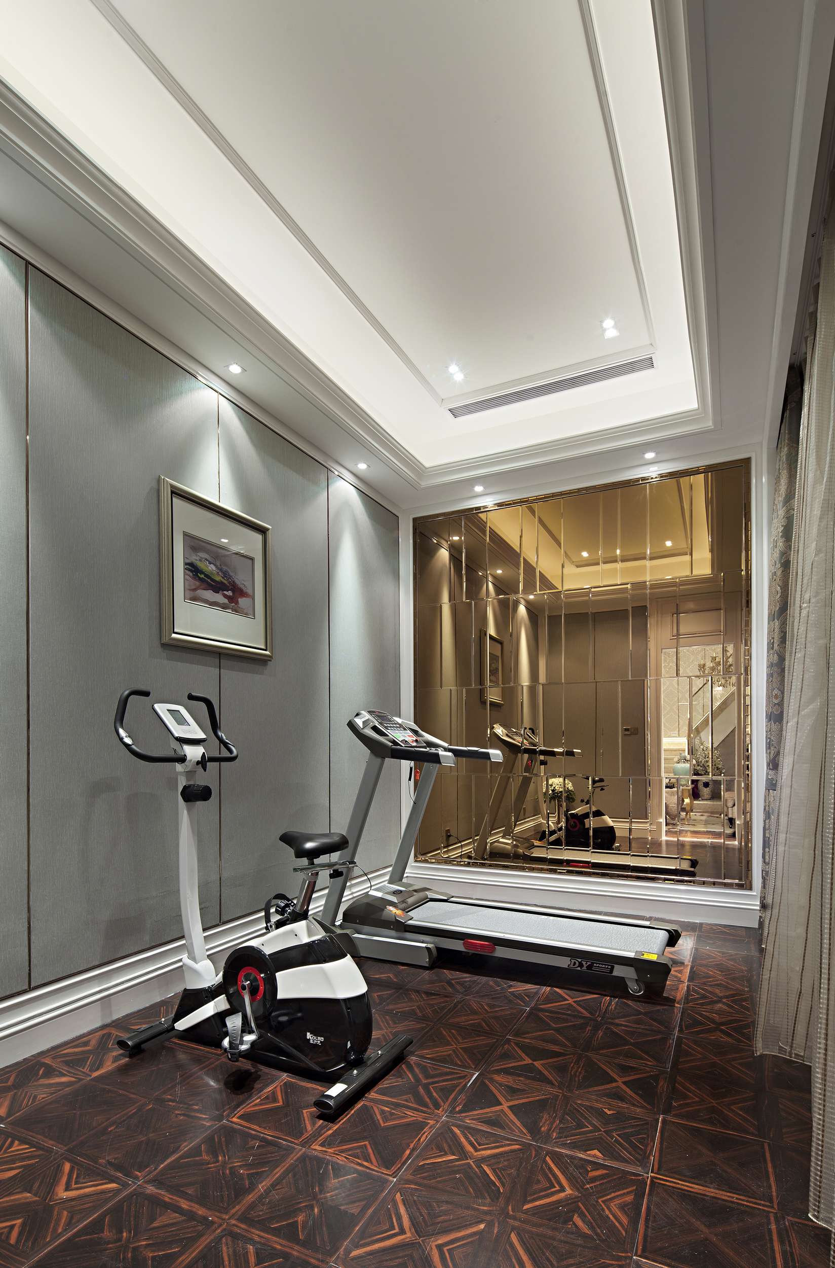 简欧风格设计深圳碧眼花园151平米跃层装修效果图