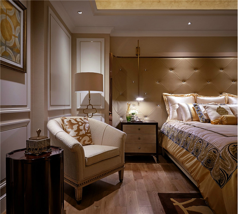 简欧风格设计深圳深南花园140平米跃层装修效果图