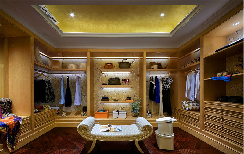 简欧风格设计深圳深南花园140平米跃层装修效果图