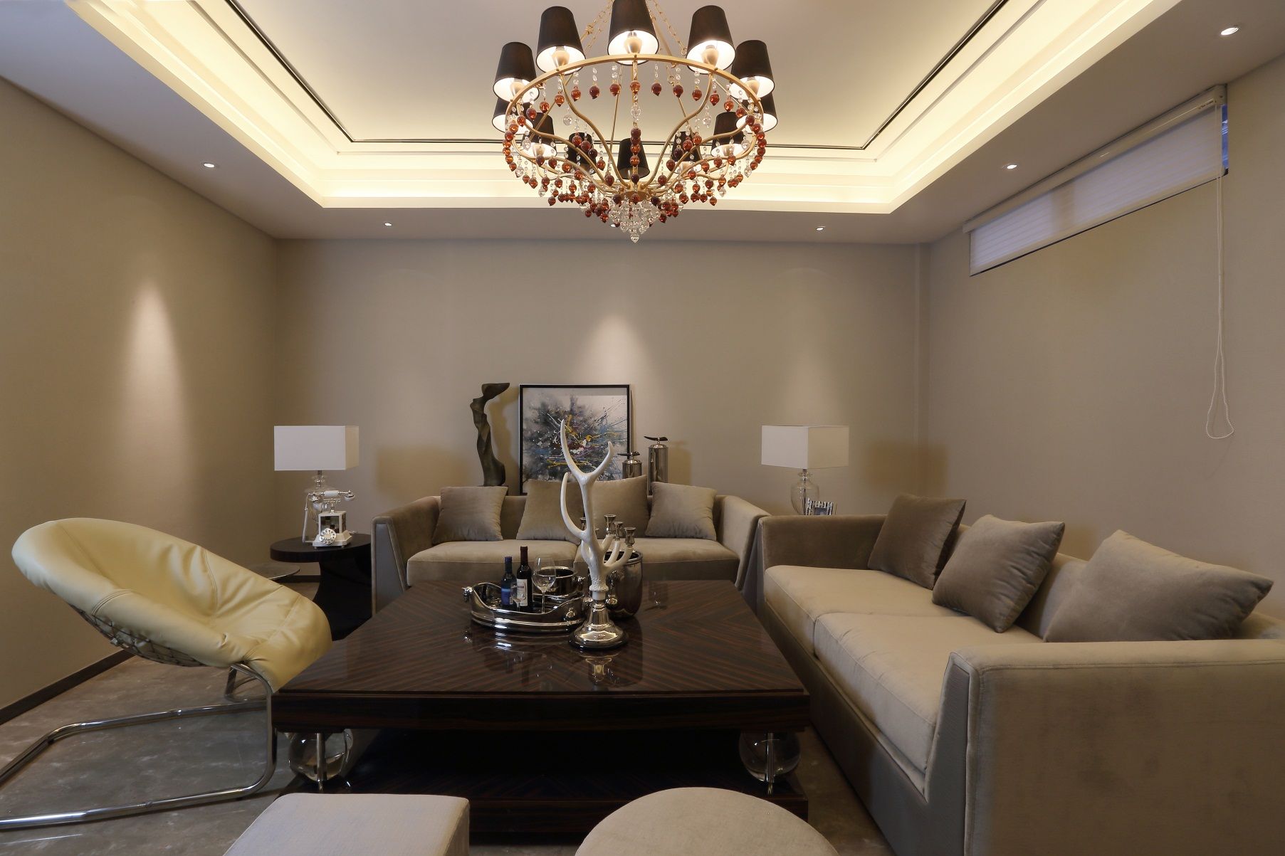 简欧风格设计深圳华策中心城150平米跃层装修效果图