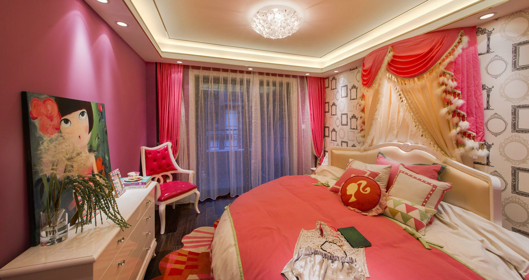 简欧风格设计苏州茂和小区155平米跃层装修效果图