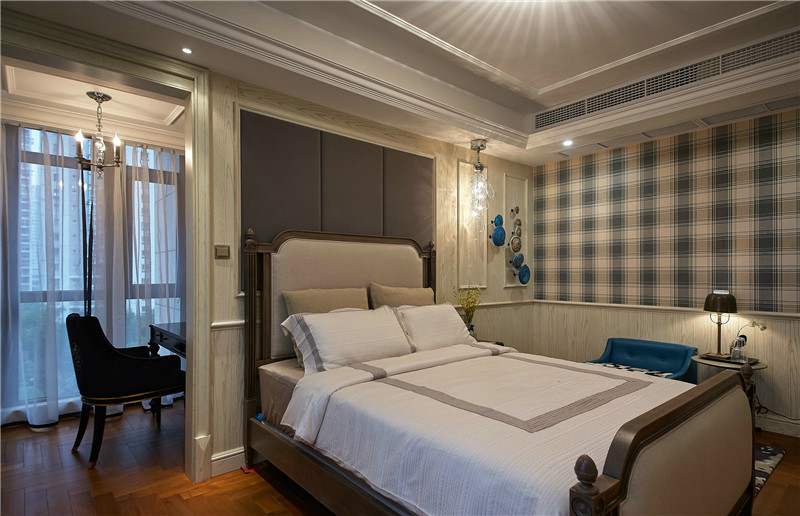 简欧风格设计苏州欧景名城162平米跃层装修效果图