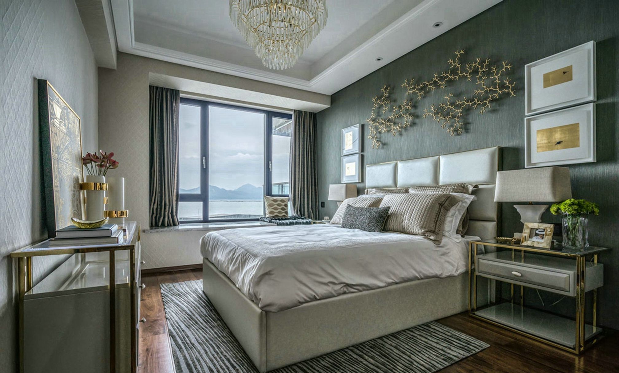 地中海卧室装修设计效果图