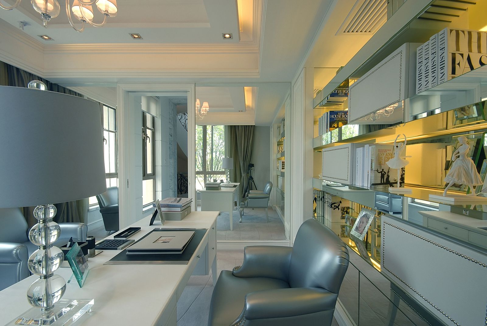 清新蓝休息区装修设计效果图