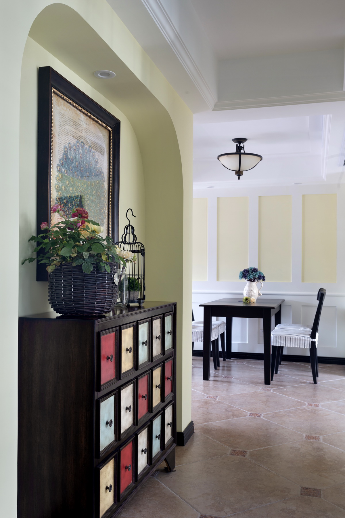 美式风格设计盐城新阜名邸225平米别墅装修效果图