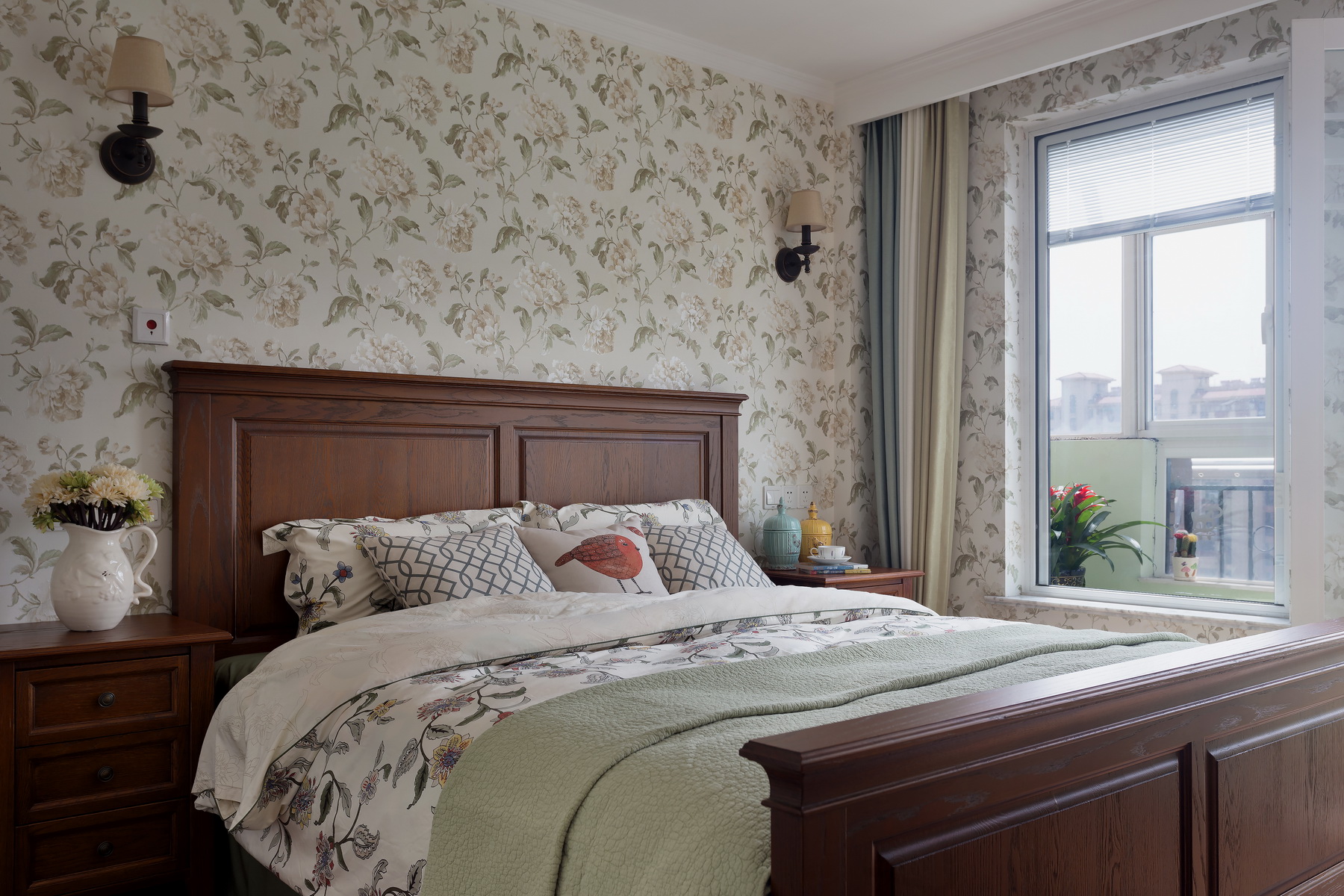 美式风格设计盐城新阜名邸225平米别墅装修效果图