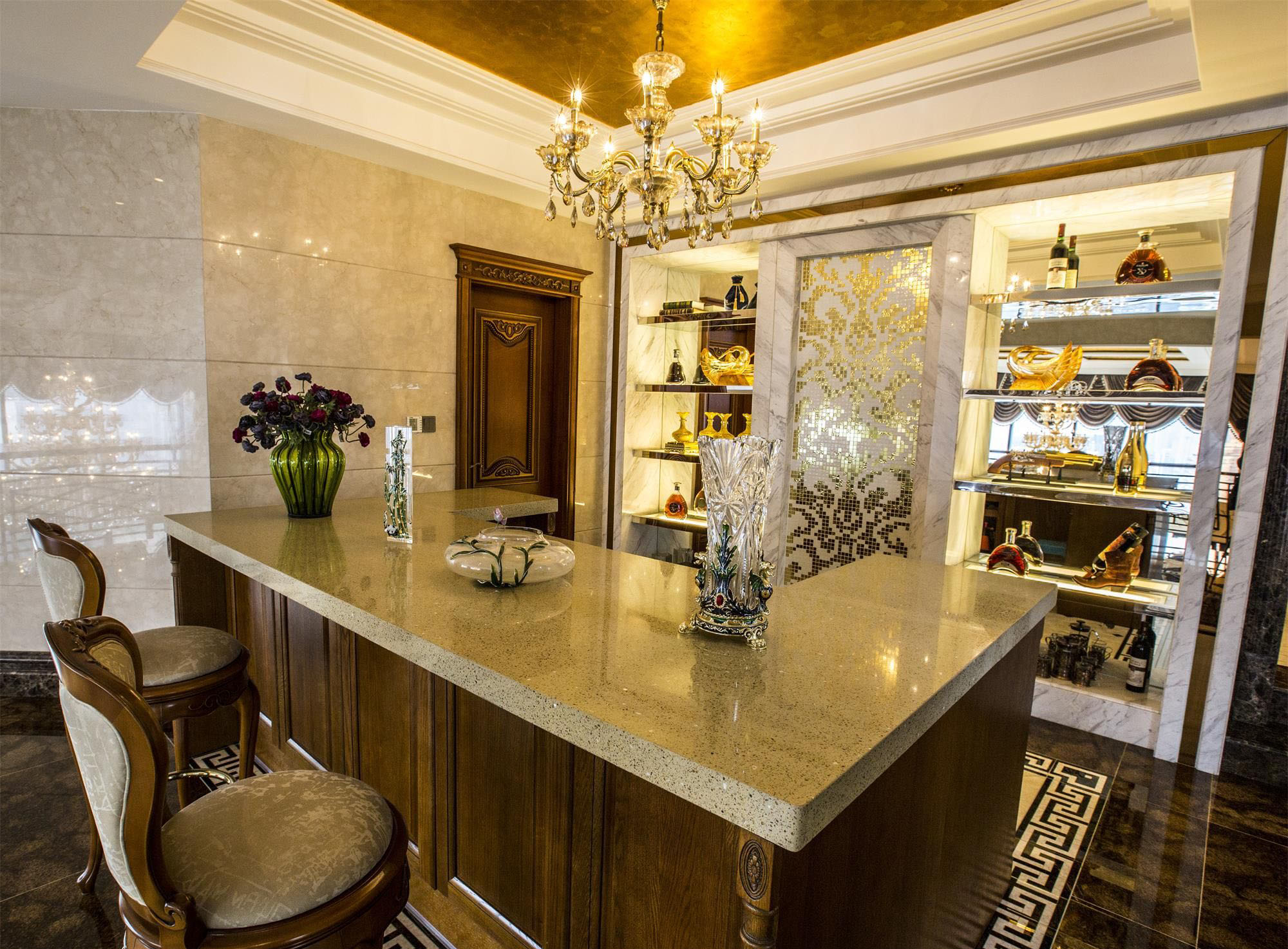 欧式风格设计义乌涌金广场250平米别墅装修效果图